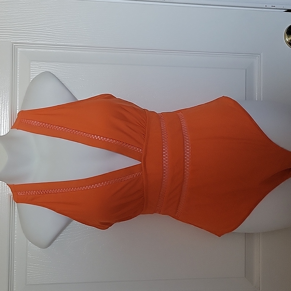 Orange swimsuit